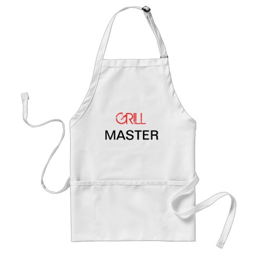 Grill Master Apron Standaard Schort (Voorkant)