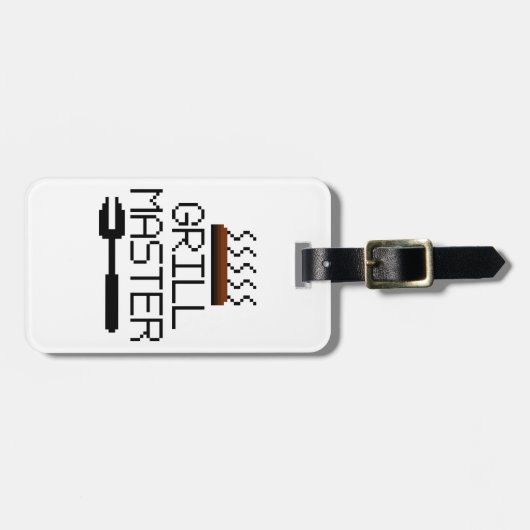 GRILL MASTER BAGAGELABEL (Voorkant horizontaal)