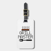 GRILL MASTER BAGAGELABEL (Voorkant verticaal)