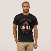 🔥 Grill Master BBQ Restaurant Keuken Personeel Lo T-shirt (Voorkant volledig)