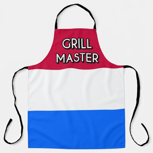 Grill Master BBQ Schort (Voorkant)