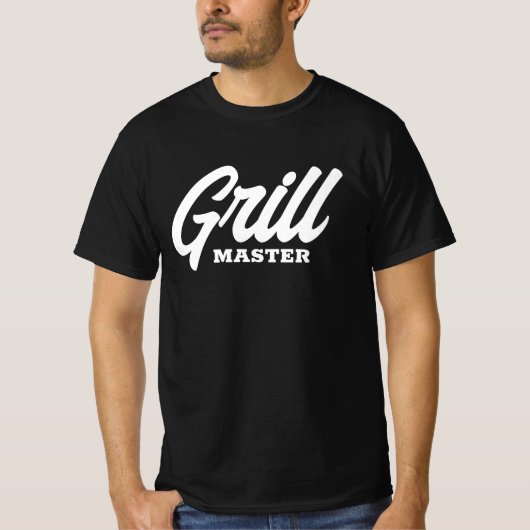 Grill Master BBQ T-Shirt voor mannen (Voorkant)