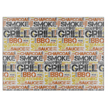 Grill Master BBQ-typografie