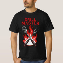 Grill Master – BBQ Vaderdag T-Shirt