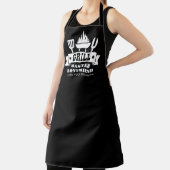 Grill Master Boyfriend Black Schort (Insitu)