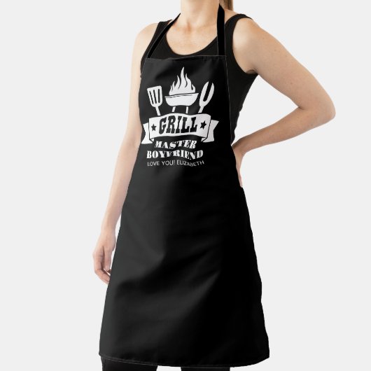 Grill Master Boyfriend Black Schort (Insitu)