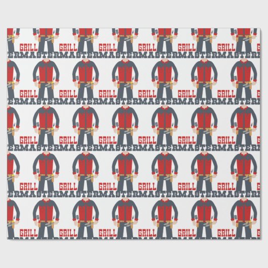 Grill Master Cadeaupapier (Vlak)