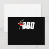 Grill Master Chef Cook Culinarian BBQ Cookout Barb Briefkaart (Voorkant / Achterkant)