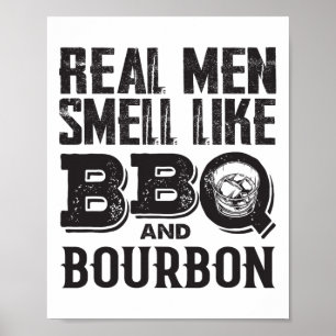 Grill Master Chef Grillen Byrbecue Lover BBQ en Poster