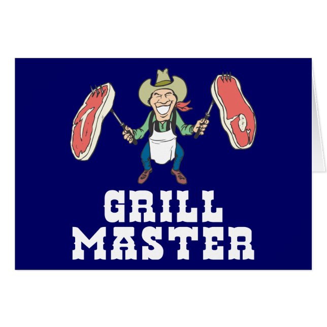 Grill Master Cowboy (Voorkant Horizontaal)