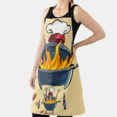 Grill Master Dad Schort - Grappig BBQ Chef Gift vo (Insitu)