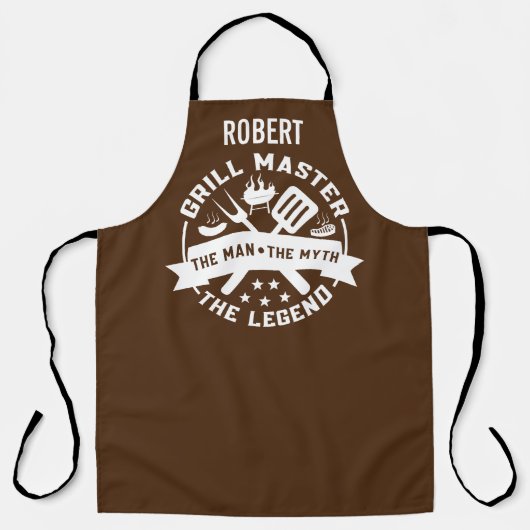 Grill Master De Legende Schort (Voorkant)