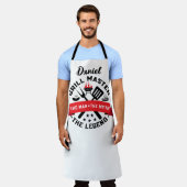 Grill Master de legende Schort (Gedragen)