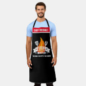 Grill Master De Man Mythe Legende BBQ Schort (Gedragen)