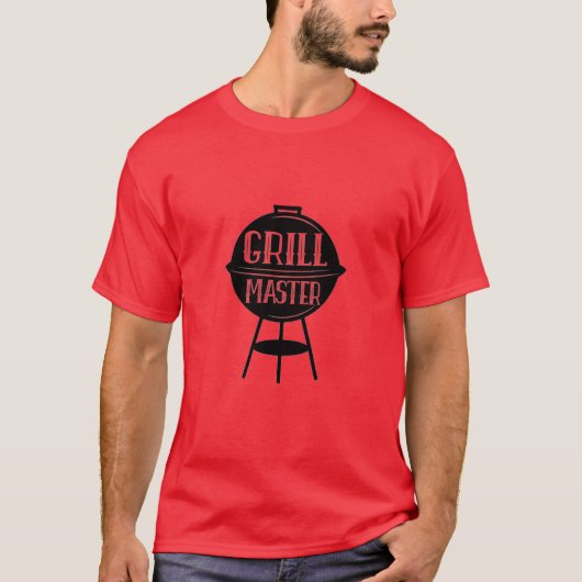 Grill Master Design T-shirt (Voorkant)