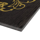 Grill Master en Best Dad Ever Fathers Day Zwart Snijplank (Hoek)