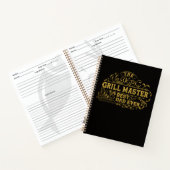 Grill Master en beste papa ooit Vaders Day Recept Notitieboek (Binnen)