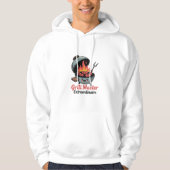 Grill Master Extraordinaire – Funny BBQ Lover  Hoodie (Voorkant)