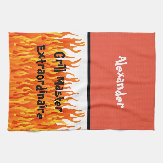 Grill Master Extraordinaire Theedoek (Horizontaal)