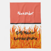 Grill Master Extraordinaire Theedoek (Verticaal)