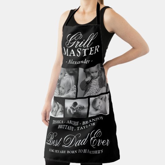 Grill Master Father Photo Collage Schort (Insitu)