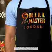 GRILL MASTER Flames gepersonaliseerd Schort