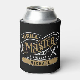 Grill Master gepersonaliseerd Blikjeskoeler