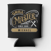 Grill Master gepersonaliseerd Blikjeskoeler (Voorkant)
