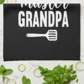 Grill Master Grandpa Kitchen Towel Theedoek (Gevouwen)