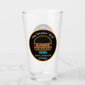 Grill Master Grilling Pint Bierglas Drinkware Glas (Voorkant)