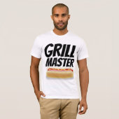 GRILL MASTER Heren Zomer T-shirts (Voorkant volledig)