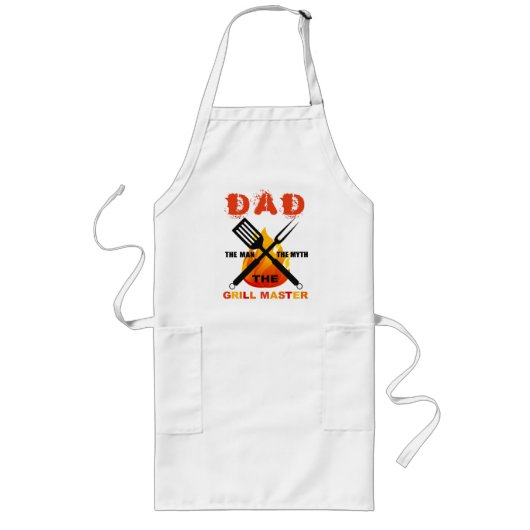 GRILL MASTER - HET MAN DE MYTH DE LEGEND LANG SCHORT (Voorkant)