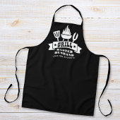 Grill Master Husband Black Schort