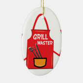 Grill Master Keramisch Ornament (Rechts)