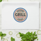 Grill Master Kitchen Towel - Tan Theedoek (Gevouwen)
