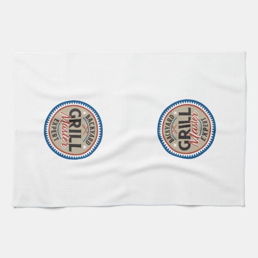Grill Master Kitchen Towel - Tan Theedoek (Horizontaal)
