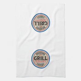 Grill Master Kitchen Towel - Tan Theedoek