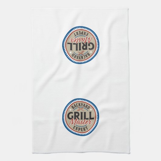 Grill Master Kitchen Towel - Tan Theedoek (Verticaal)
