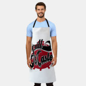 Grill Master Large Apron Schort (Gedragen)