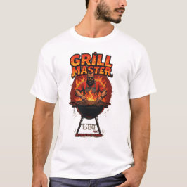 Grill Master - Legende op de BBQ T-shirt