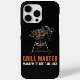 Grill Master Meester van de Vadergrap Vaderdag iPhone 15 Pro Max Hoesje