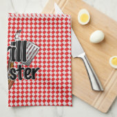 Grill Master met BBQ Tools & Picnic Table Theedoek (Quarter Fold)