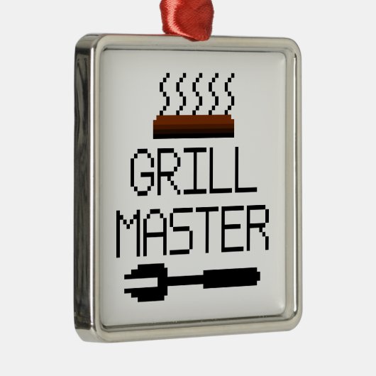 GRILL MASTER METALEN ORNAMENT (Rechts)