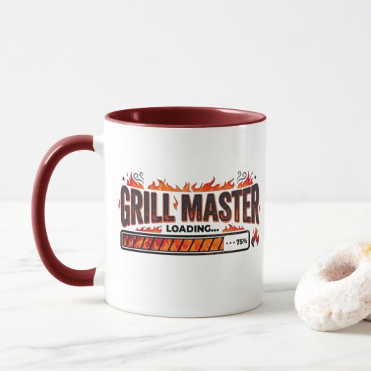 Grill Master oplaadmok Mok (Met donut)