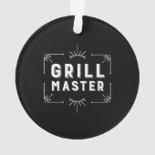 Grill Master Ornament (achterkant)