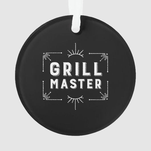 Grill Master Ornament (achterkant)