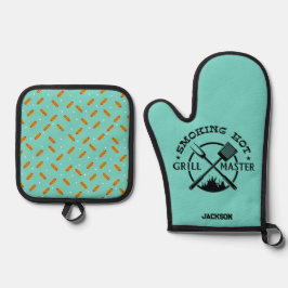 Grill Master Ovenwant & Pannenlap Set