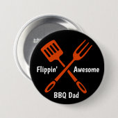 Grill Master Pa BBQ Ronde Button 7,6 Cm (Voorkant /achterkant)