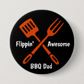 Grill Master Pa BBQ Ronde Button 7,6 Cm (Voorkant)