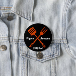 Grill Master Pa BBQ Ronde Button 7,6 Cm